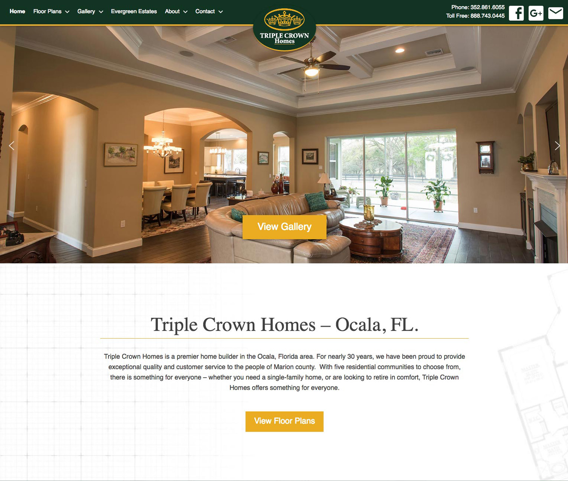 Triple Crown Homes Rogowski Graphics  Design and Development