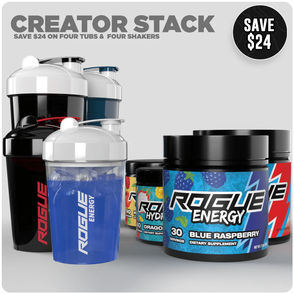 Rogue Gaming Drinks Creator Stack Rogue Energy