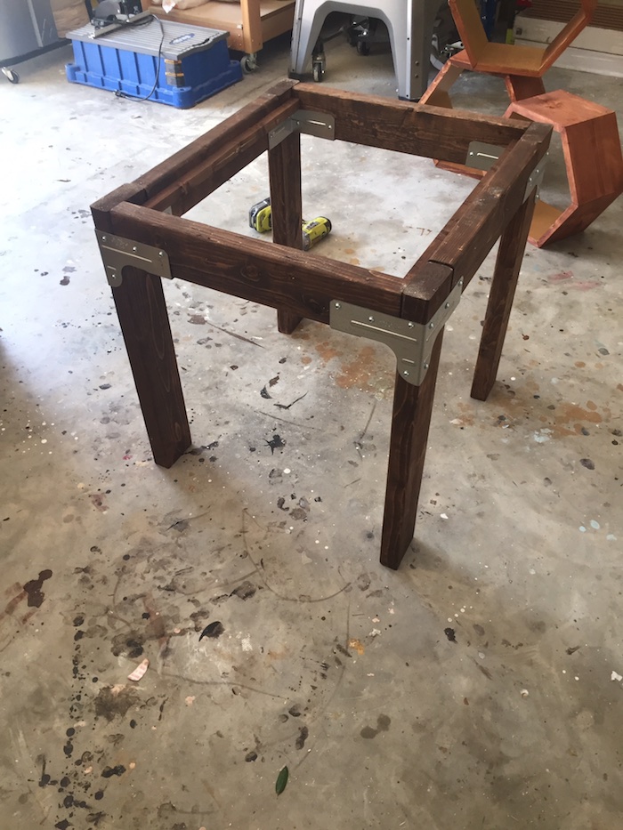 DIY Industrial Side Table Rogue Engineer