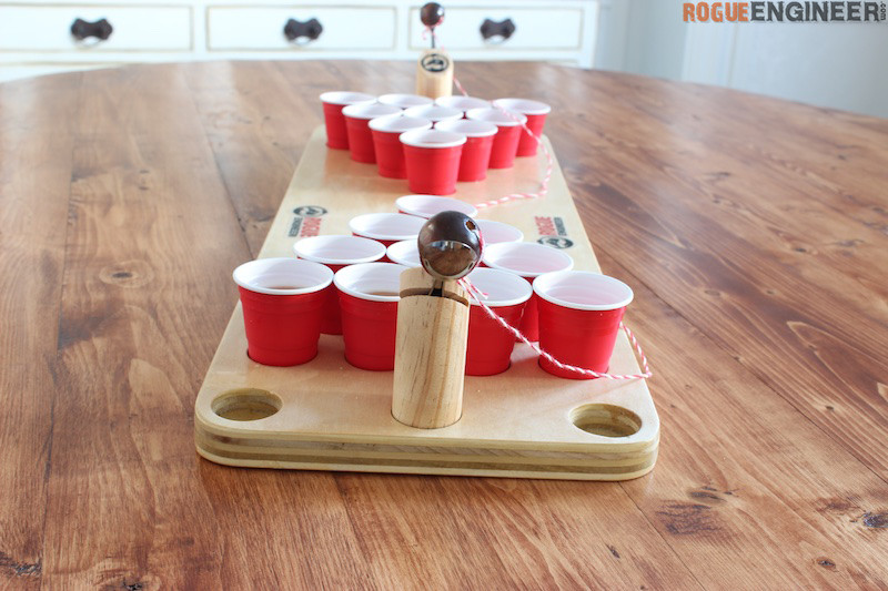 DIY Mini Beer Pong Game Rogue Engineer