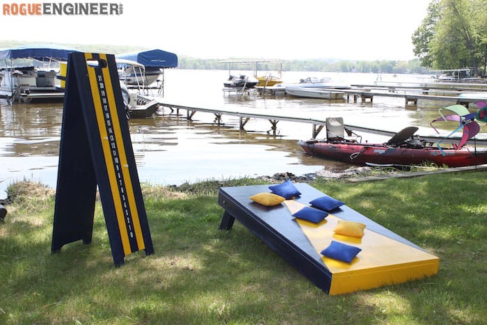 DIY Cornhole Board Plans Free and Easy