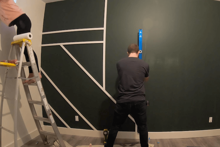 Geometric Accent Wall » Rogue Engineer