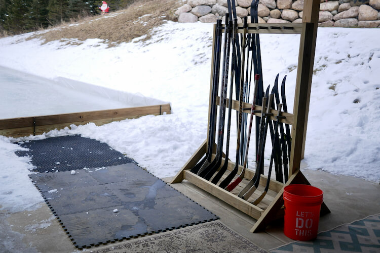 Ski / Hockey Stick Rack » Rogue Engineer