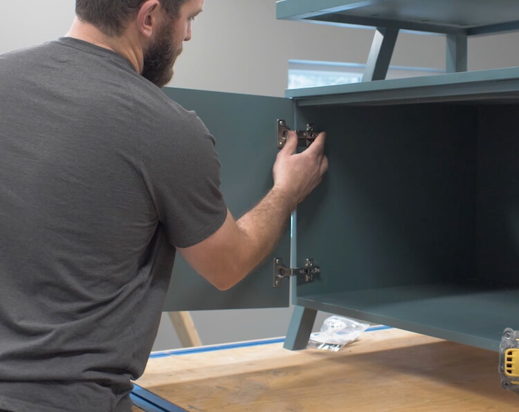 Installing Concealed Door Hinges &amp; Handles » Rogue Engineer
