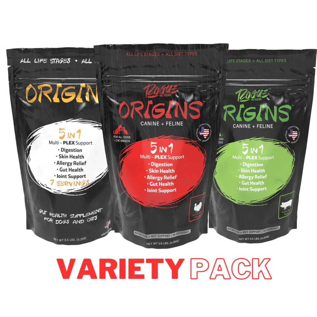 Variety Origins Bundle 1/2LB Rogue Pet Science