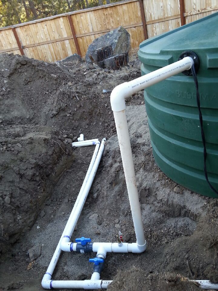 Farm scale water bladder system Rogue Water Solutions