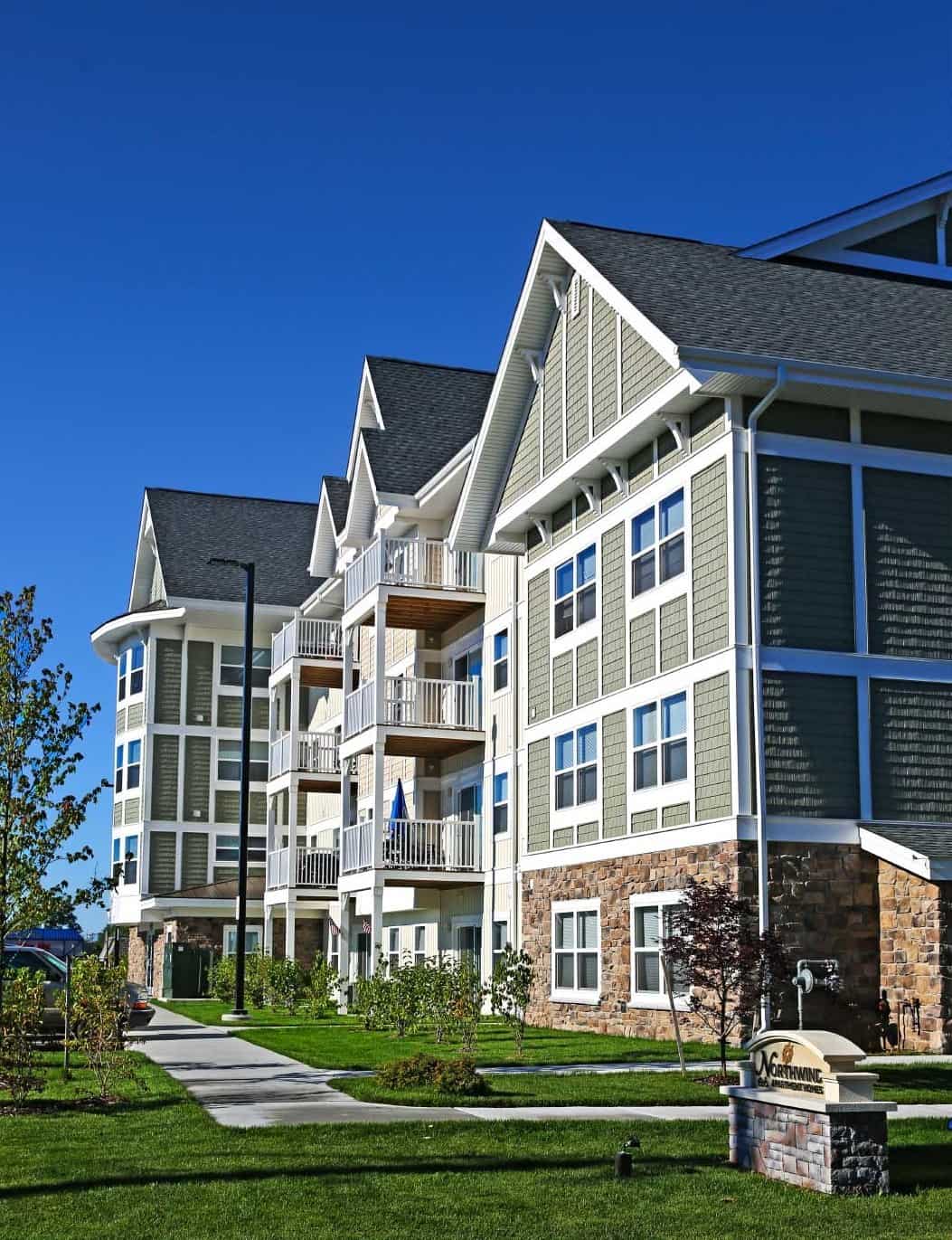 Northwinds Multi Family Project Rohde Construction Gaylord, MI