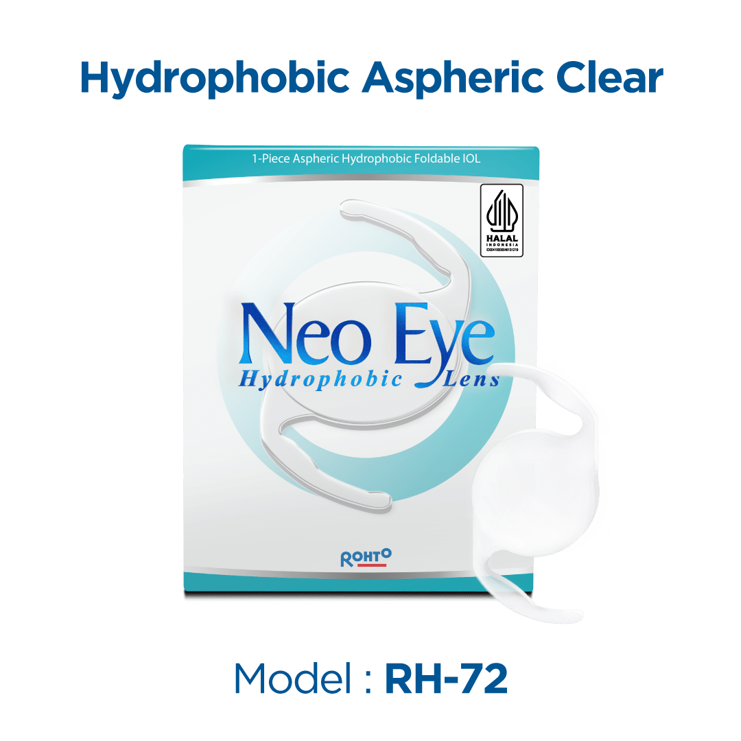Hydrophobic Clear Aspheric RH 72 Rohto Laboratories Indonesia
