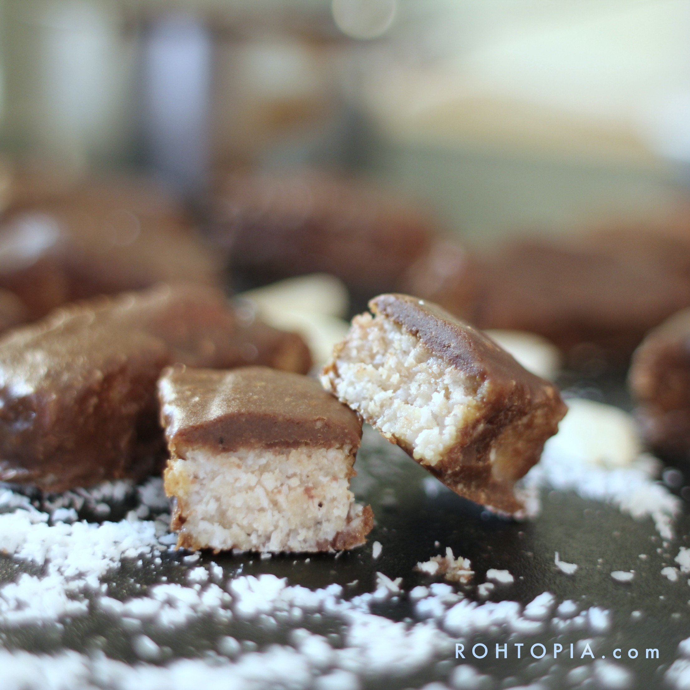 Rezept Bounty selber machen ROHTOPIA Rohkost + Ganzheitliches