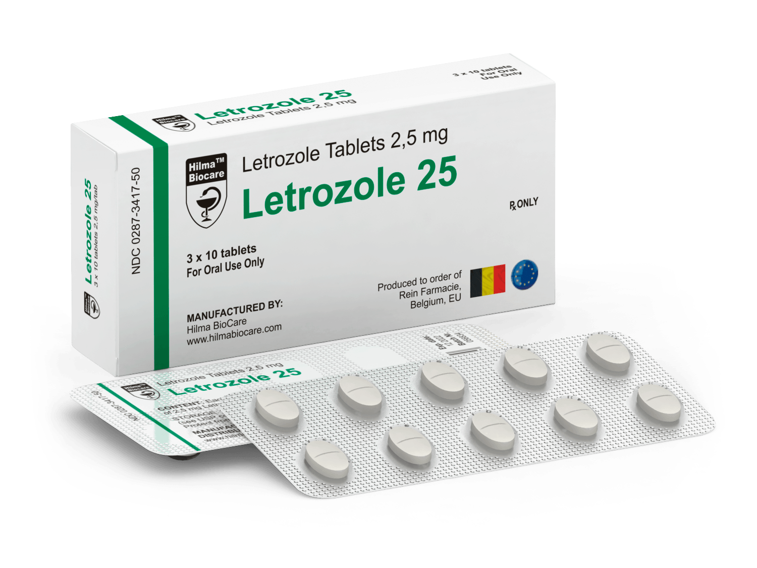 Hilma Letrozole 30 Tablets 2,5 mg/tab RoidPlug