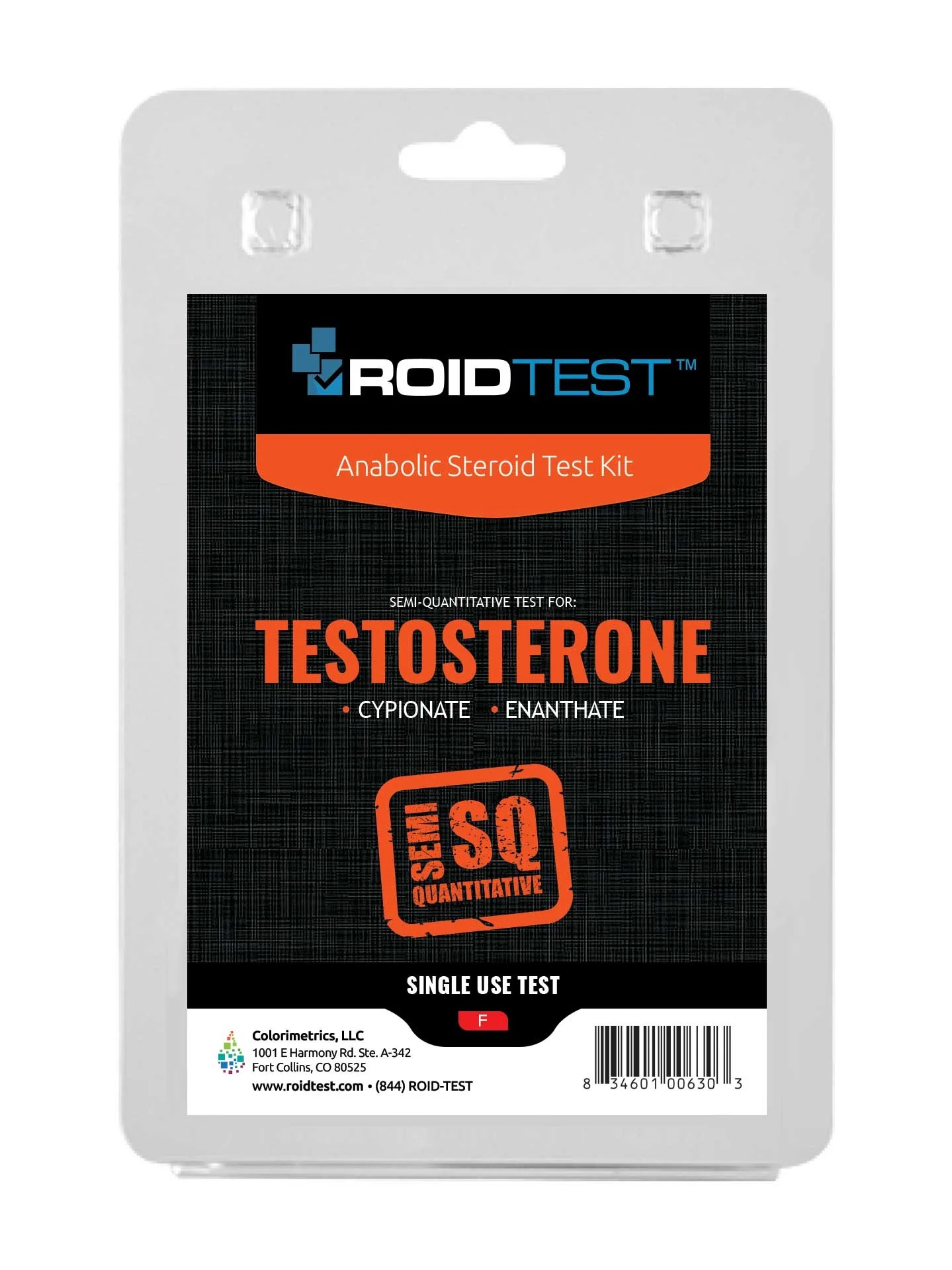Roidtest Testosterone SEMIQUANTITATIVE Test Kit Highly Accurate Roidtest.nl