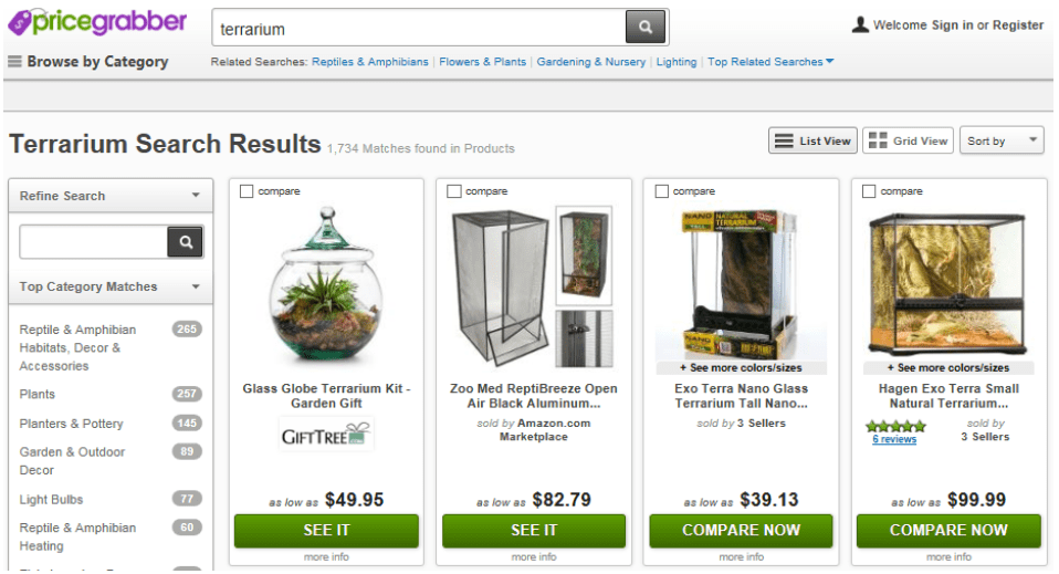 The Power of Comparison Shopping Engines