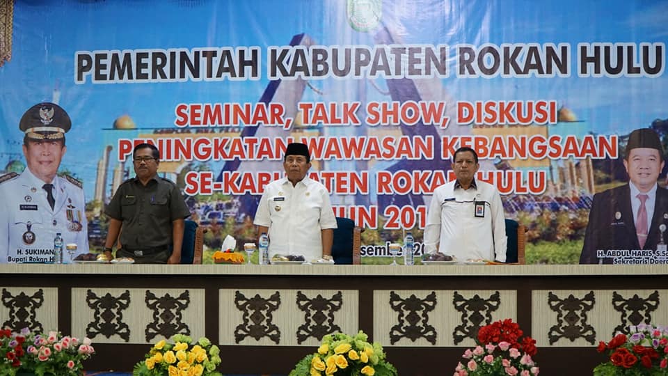 Buka Seminar Wawasan Kebangsaan, Bupati Ajak Generasi Muda