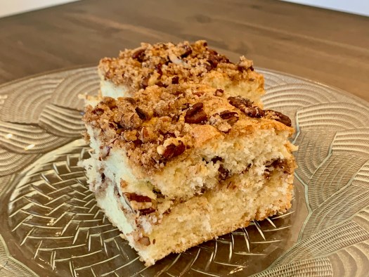 アメリカ人が大好きな ピーカンサワークリームコーヒーケーキ ロッキンハウスへようこそ