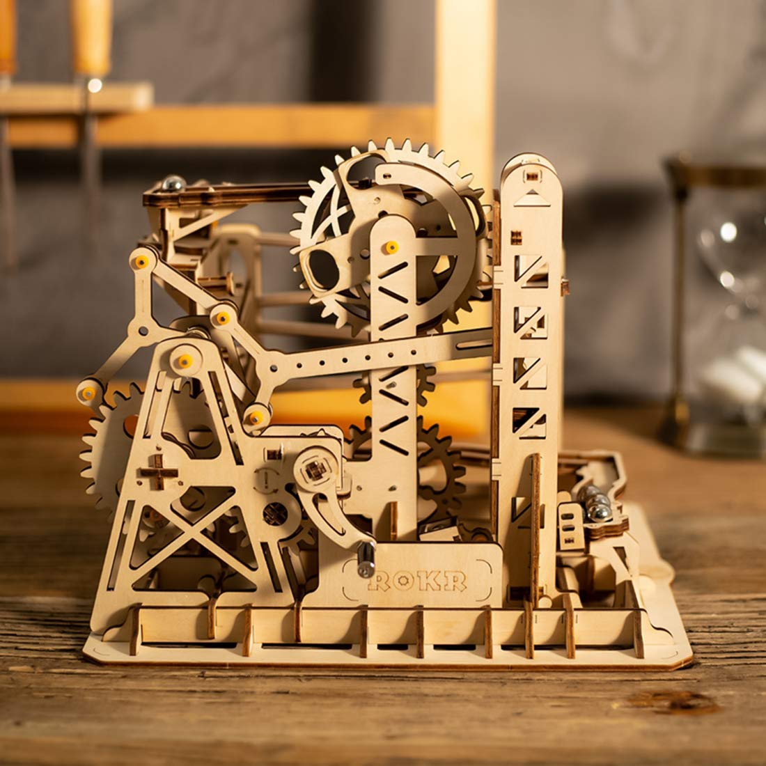 ROKR Marble Run Lift Coaster 3D Puzzle