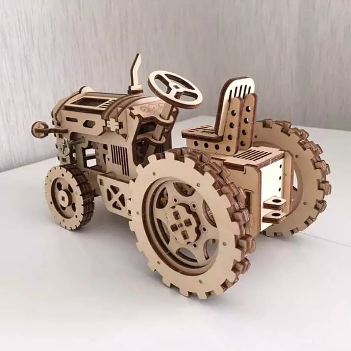 ROKR Tractor 3D Puzzle 3D Wooden Puzzles