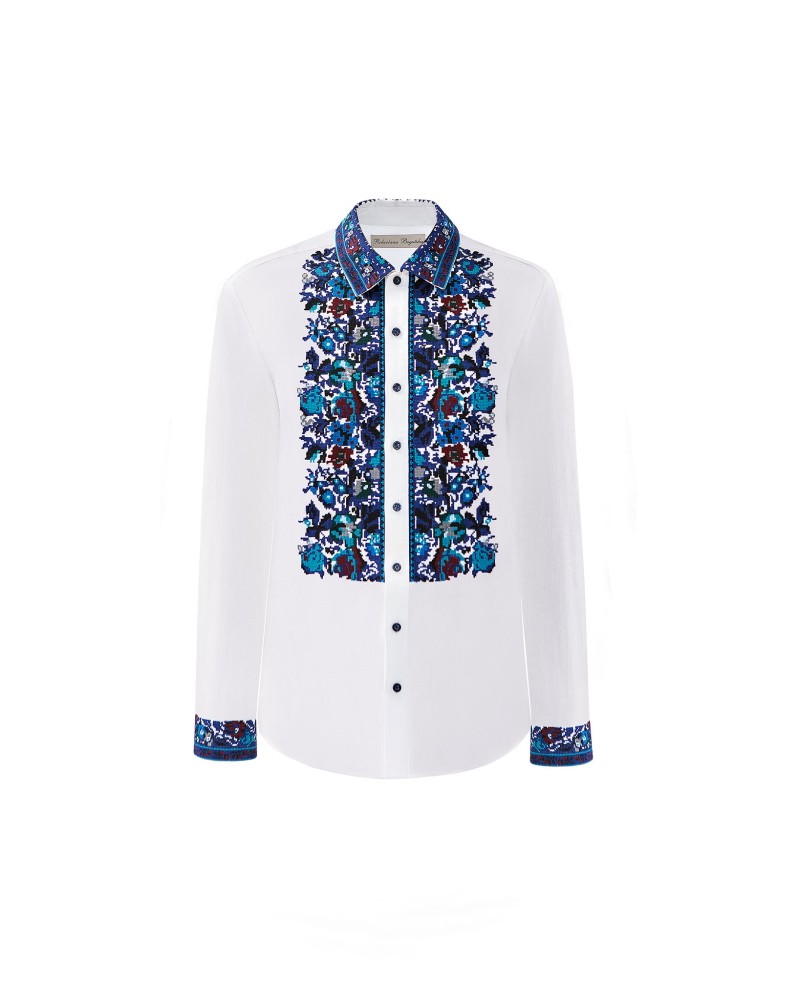 Men's embroidered shirt