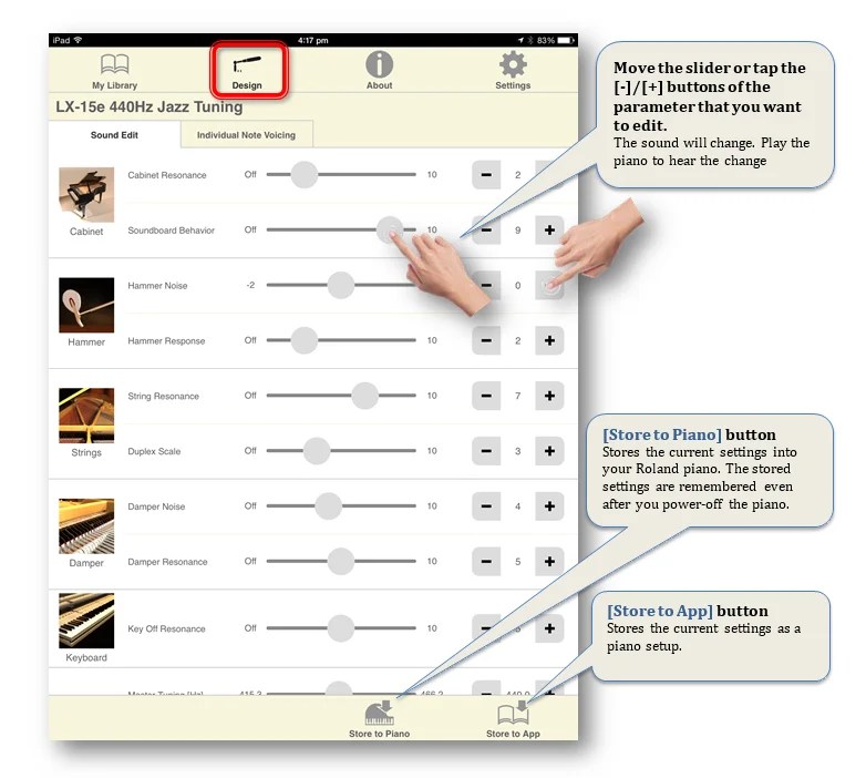 The Ground Breaking Roland Piano Designer App Roland Indonesia Blog