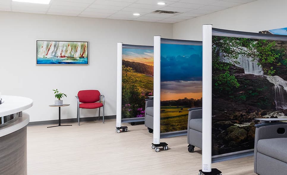 Medical Privacy Screens Medical Room Dividers Rolascreen