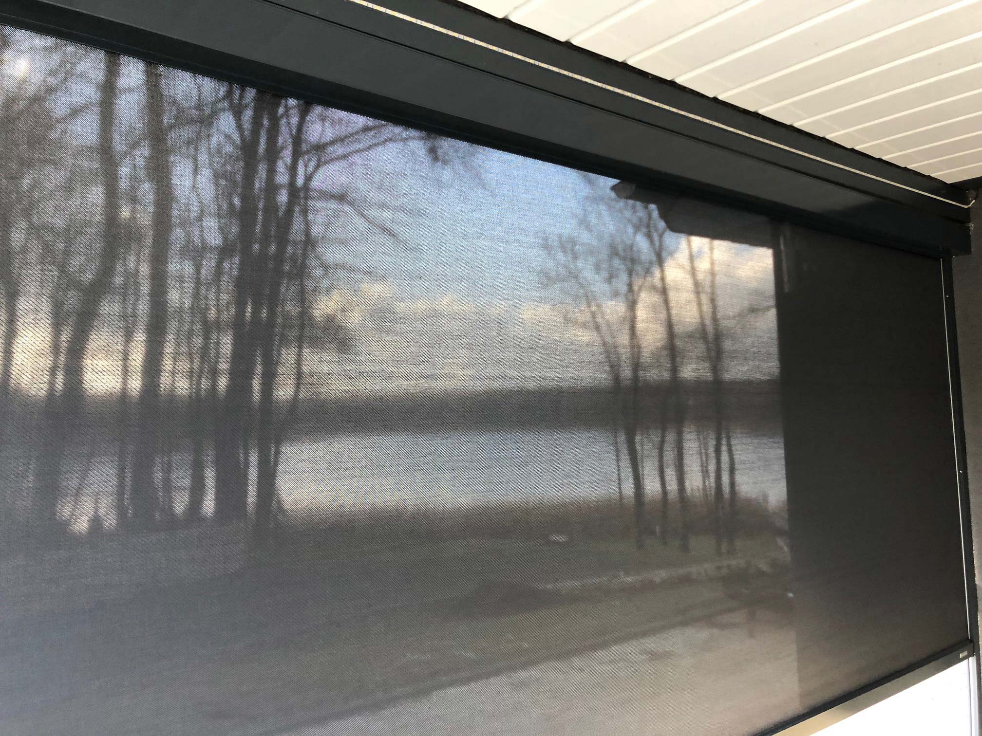 Bis 8m breite ZiPscreenMarkise nach Maß zum Werkspreis kaufen