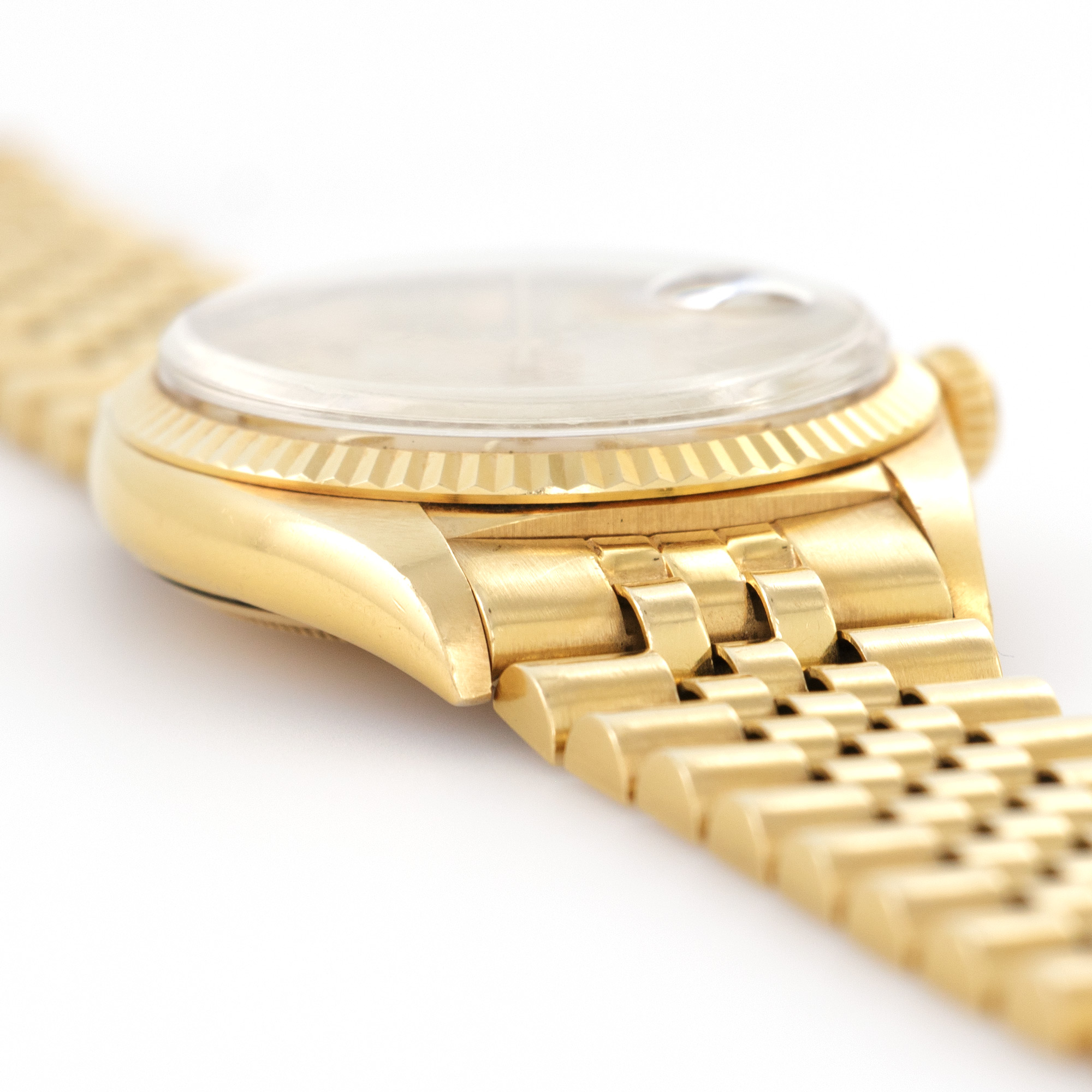 ROLEX YELLOW GOLD DATEJUST JUBILEE WATCH REF. 1601 Rolex Passion Market