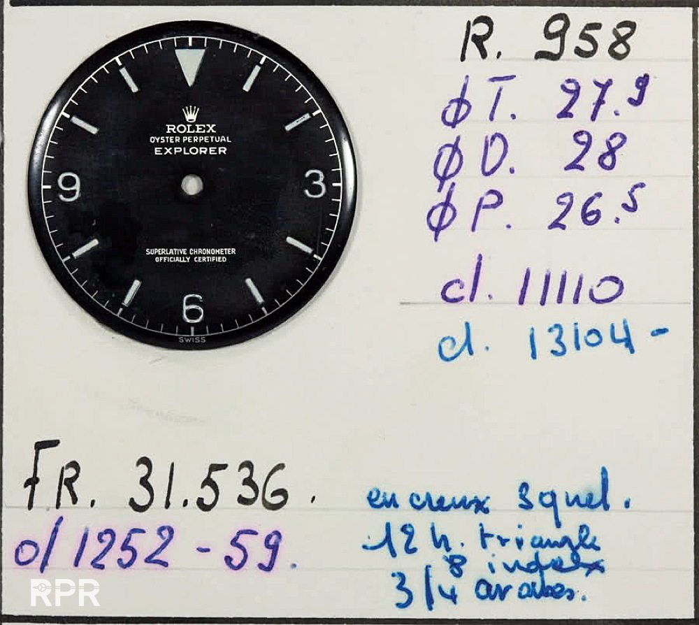 The Story about Rolex Prototypes of Dial Maker SINGER.... Rolex
