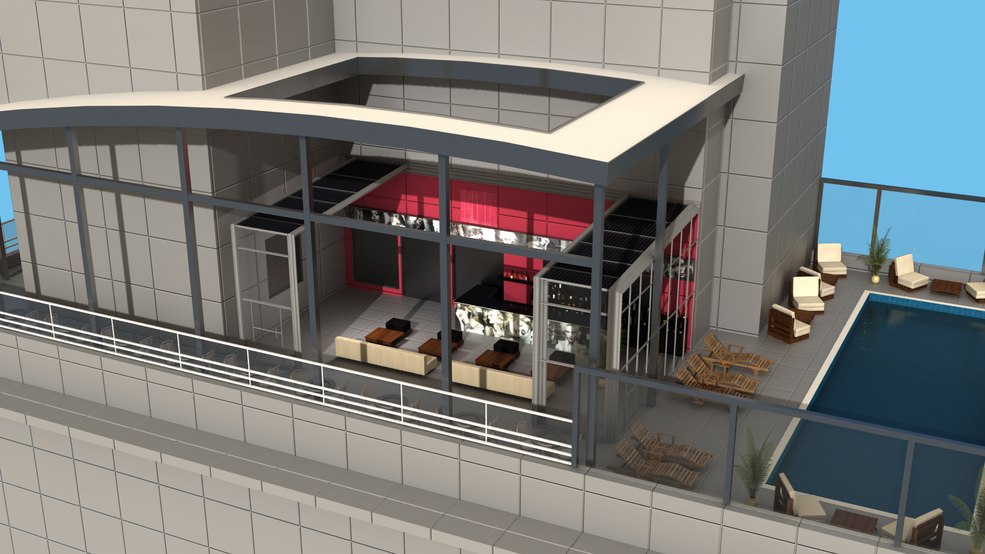 Rooftop Enclosure Pictures & Designs by RollACoverAmerica's Leading Custom Manufacturer of