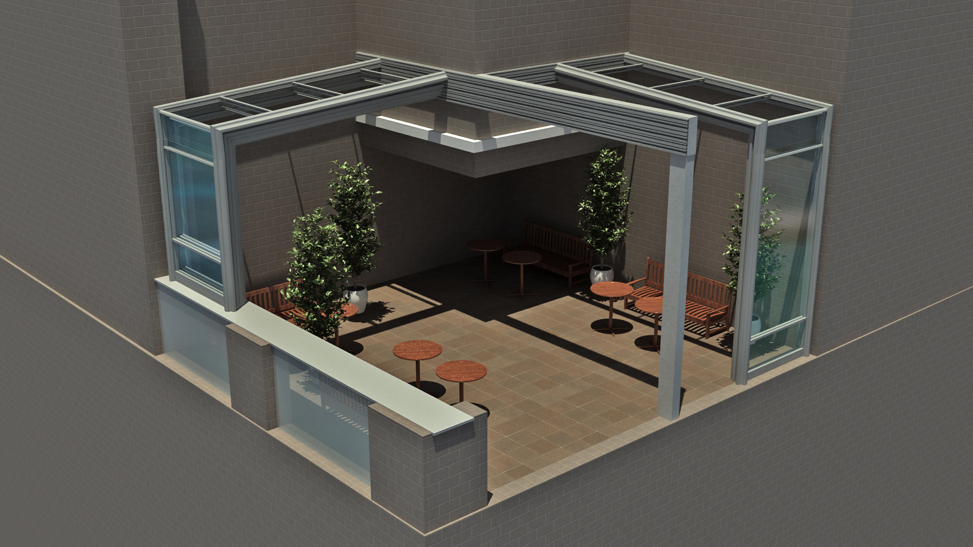 Rooftop Enclosure Pictures & Designs by RollACoverAmerica's Leading Custom Manufacturer of