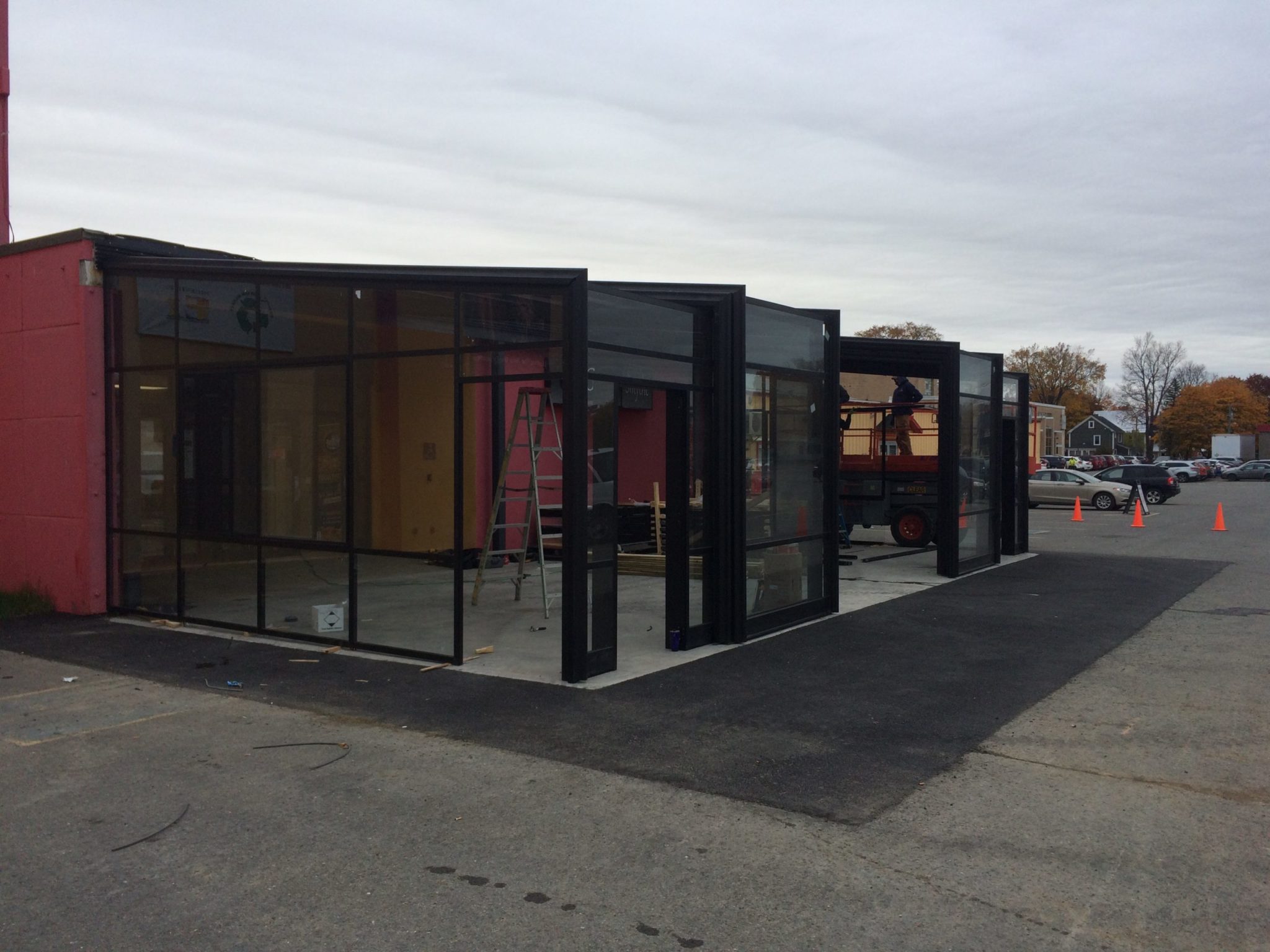 Fredericton Exhibition Building Retractable Enclosure by RollACover