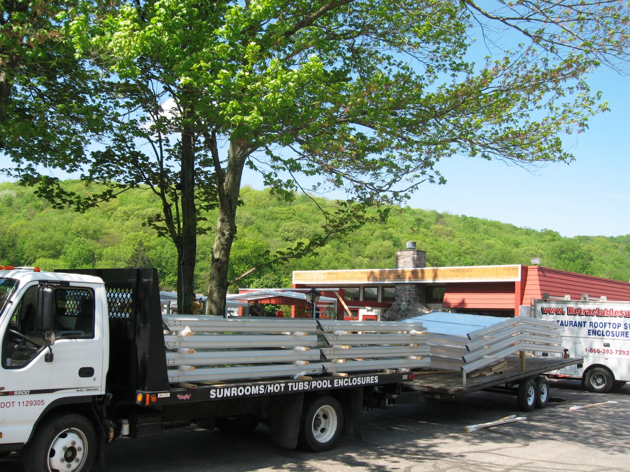 Housatonic House Retractable Enclosure by RollACoverAmerica's Leading