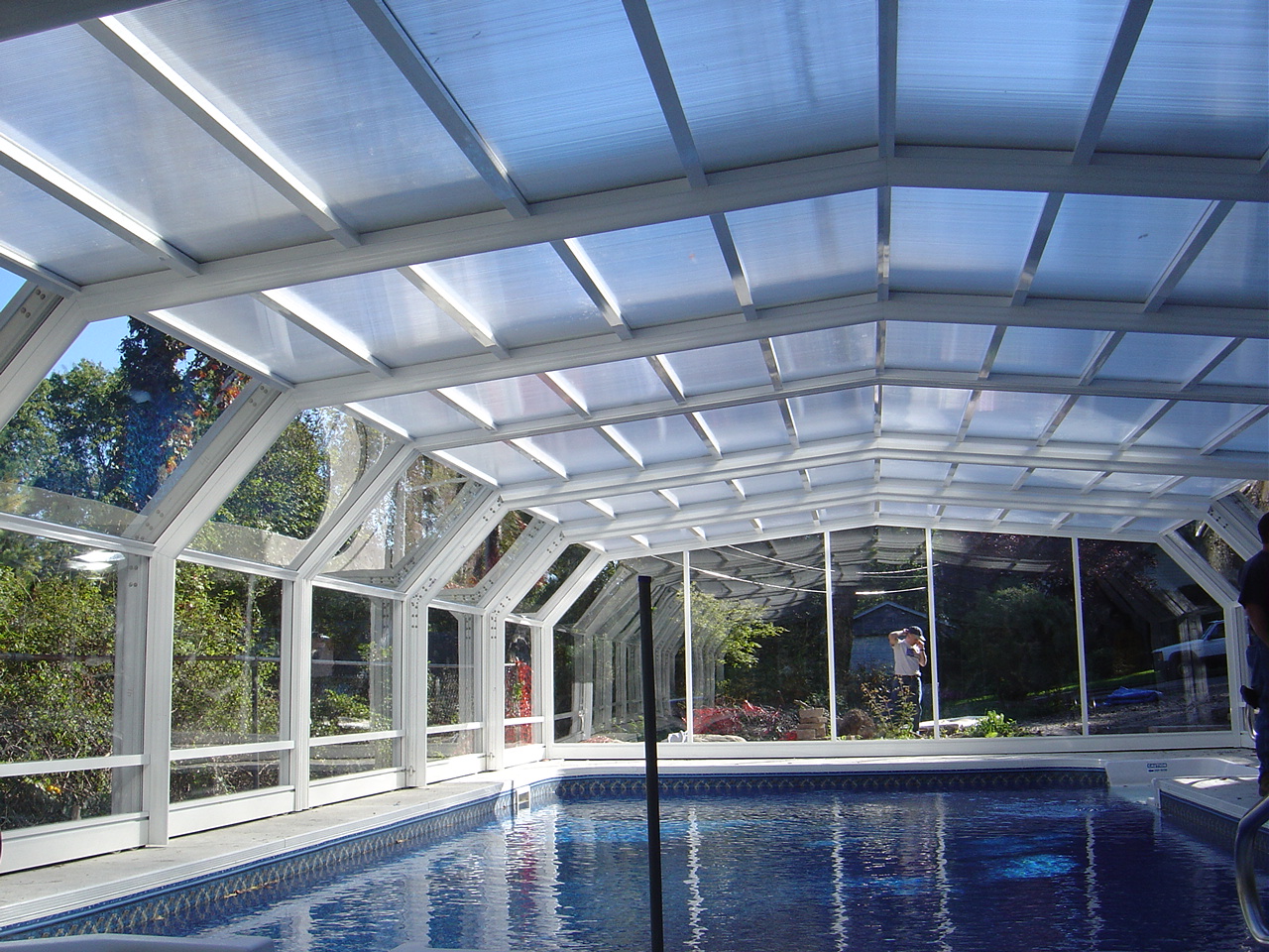 Canada Pool Enclosure Manufactured by RollACoverAmerica's Leading