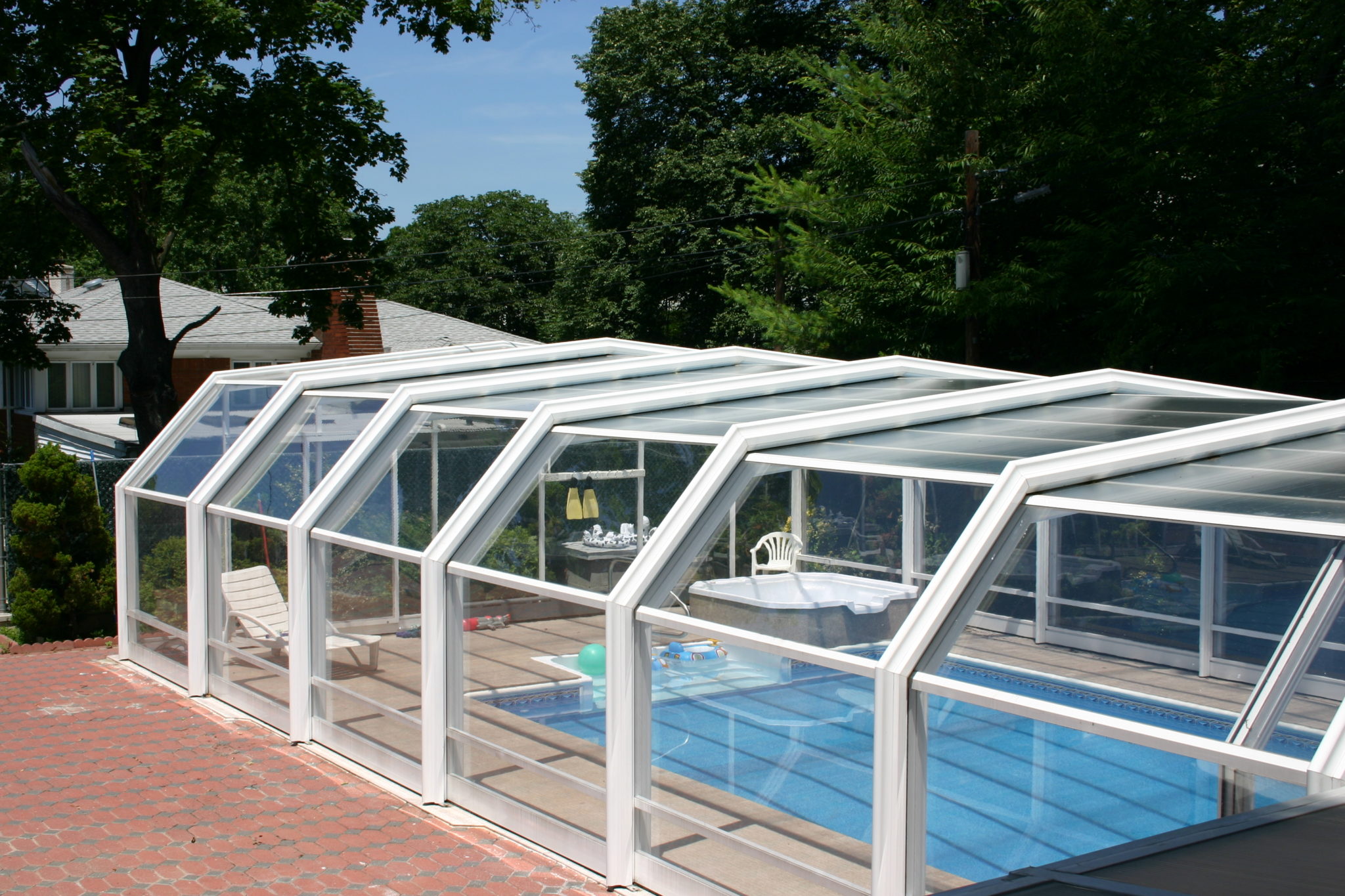New York Pool Enclosure Manufactured by RollACoverAmerica's Leading
