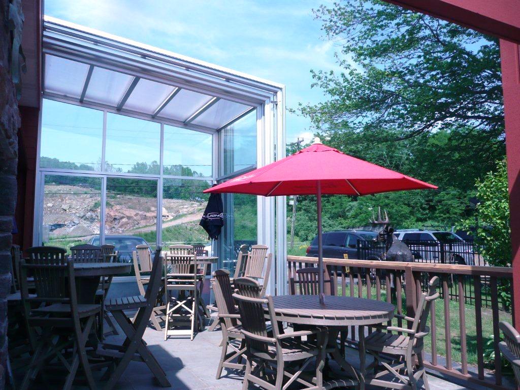 Housatonic House Retractable Enclosure by RollACoverAmerica's Leading