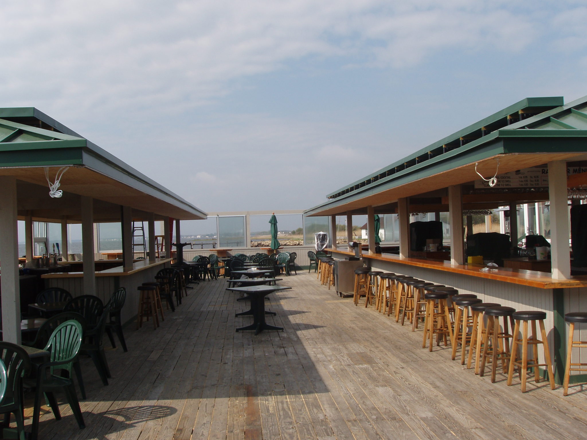 Martell's Water's Edge Retractable Roof, Bayville, NJ America's