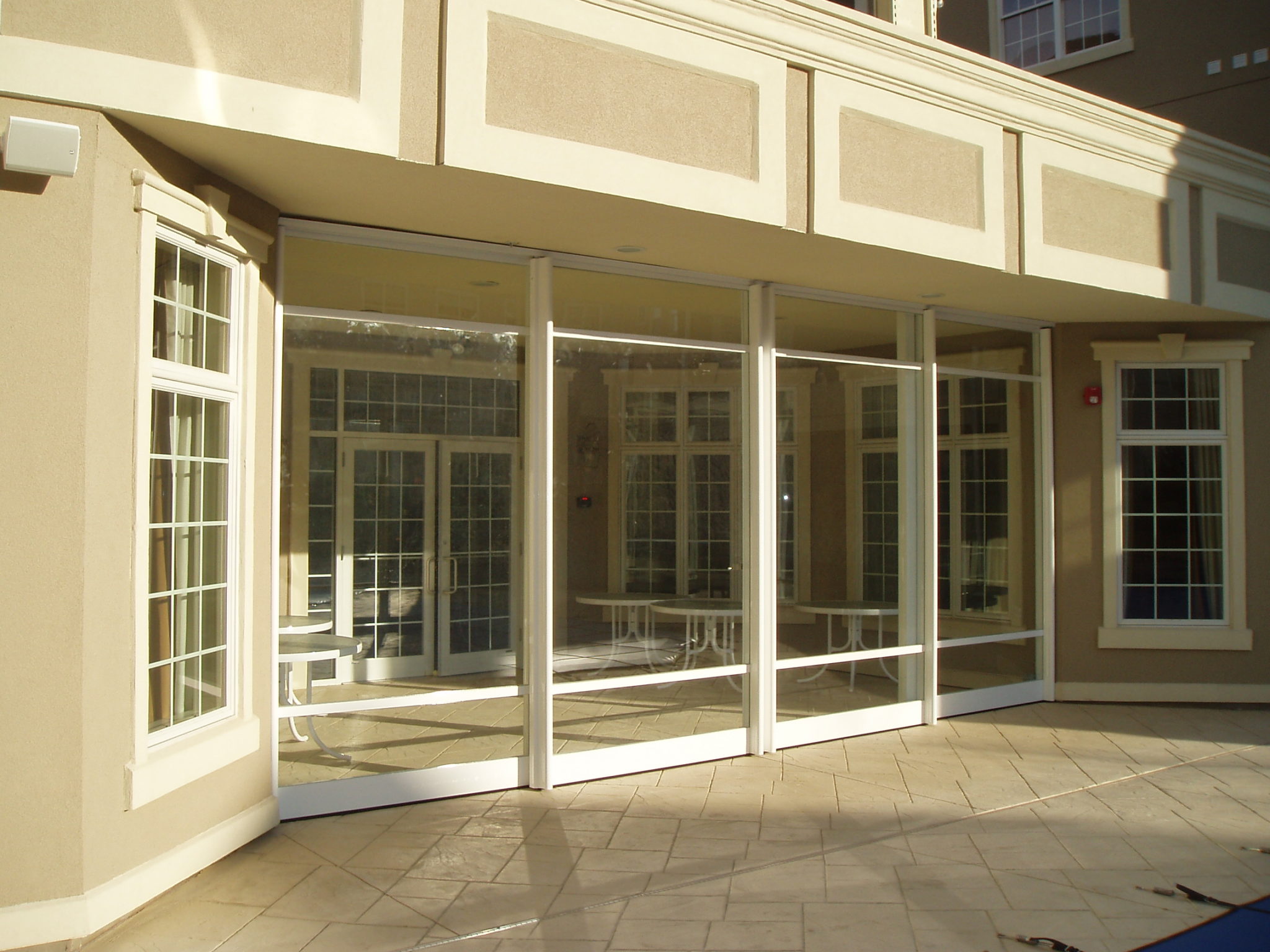 Cambridge Crossing Sliding Wall Manufactured by RollACoverAmerica's