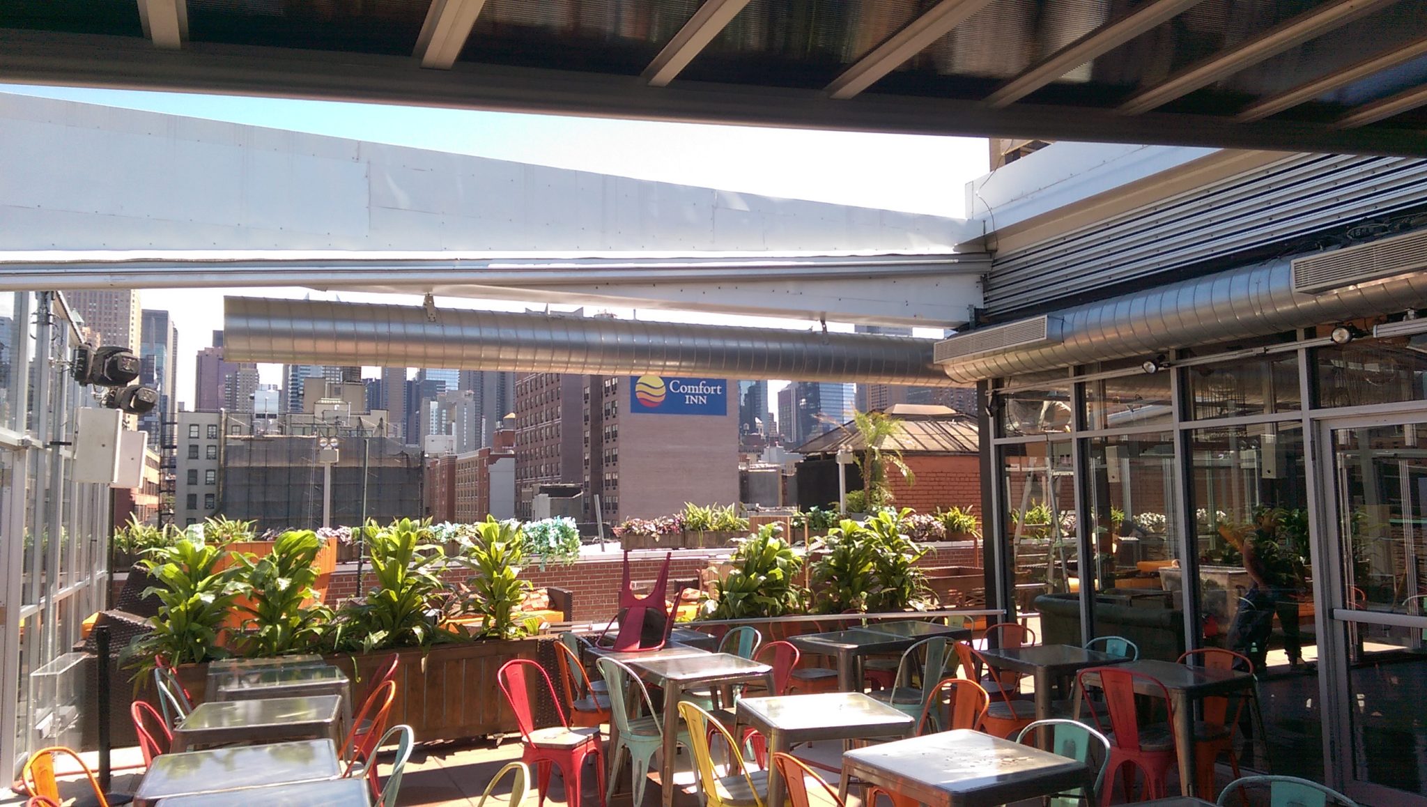 Cantina Rooftop Retractable Roof, New York City America's Leading