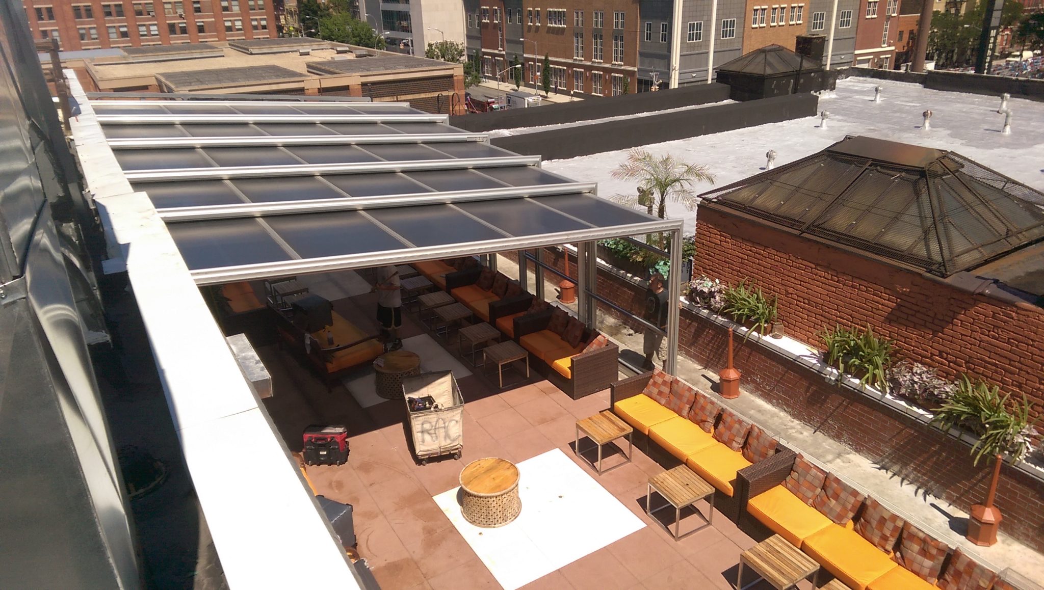 Cantina Rooftop Retractable Roof, New York City America's Leading