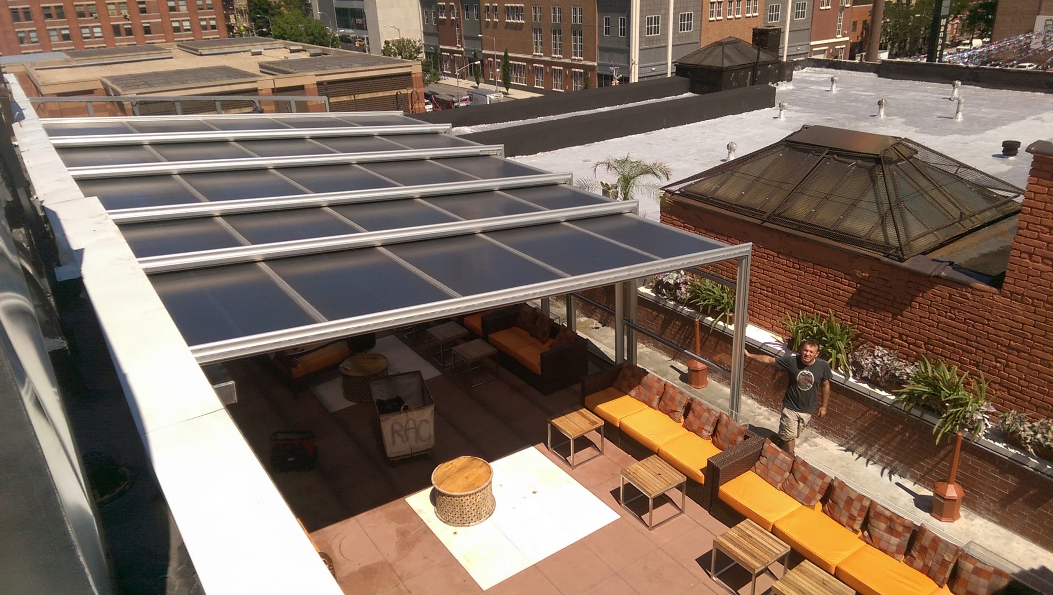 Cantina Rooftop Retractable Roof, New York City America's Leading