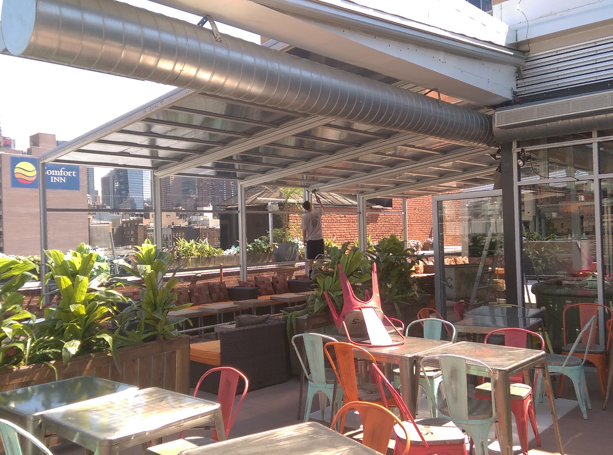 Cantina Rooftop Retractable Roof, New York City America's Leading