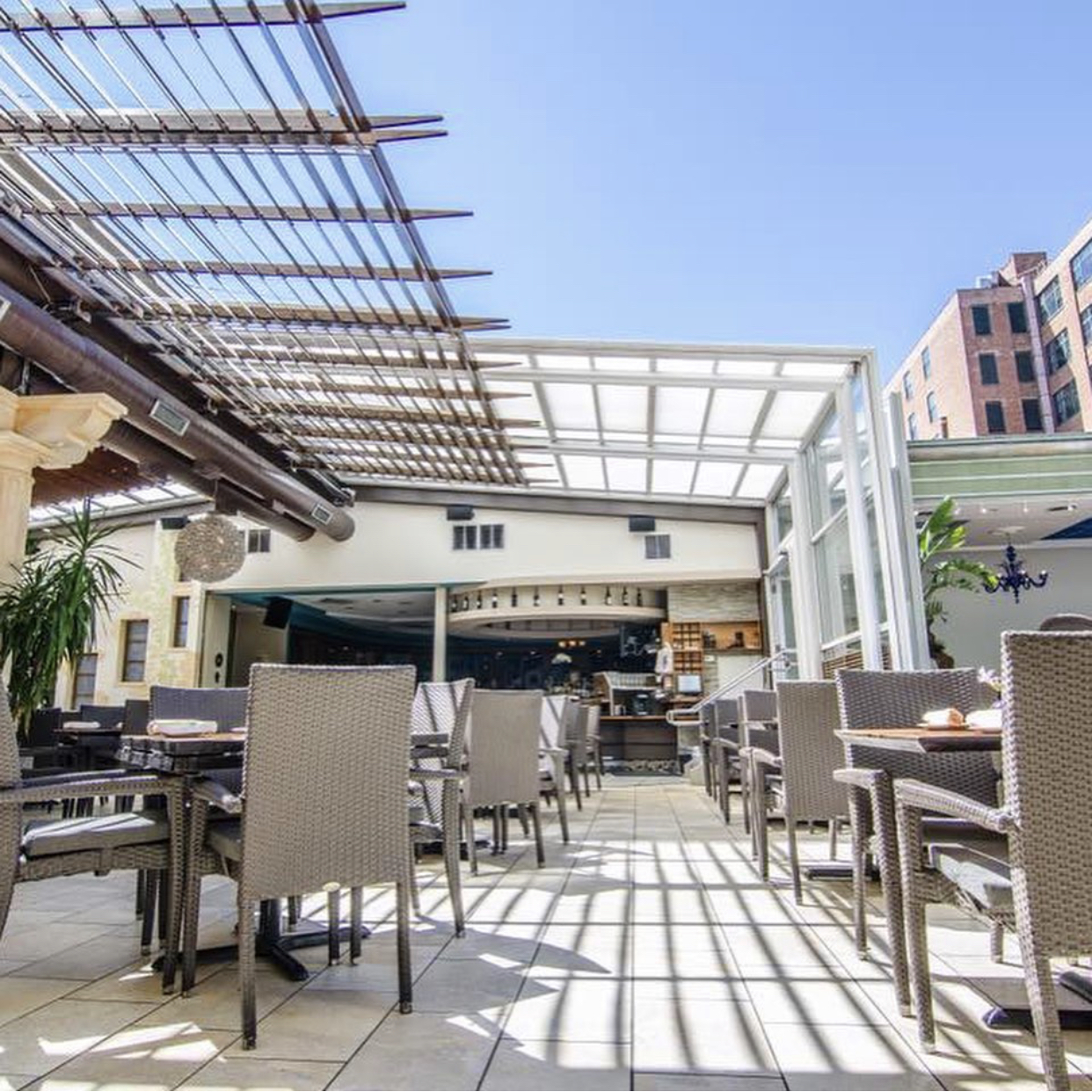 Outdoor Dining Enclosures Designed by RollACover, Intl.America's