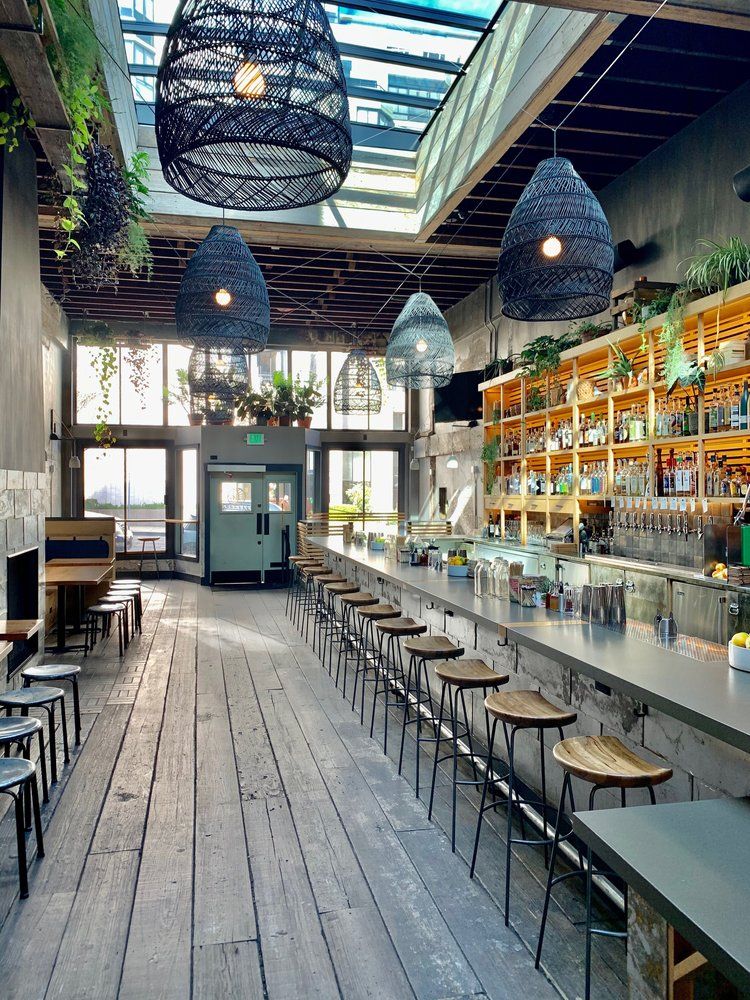 Retractable Bar Roof Peacekeeper Bar, San Francisco