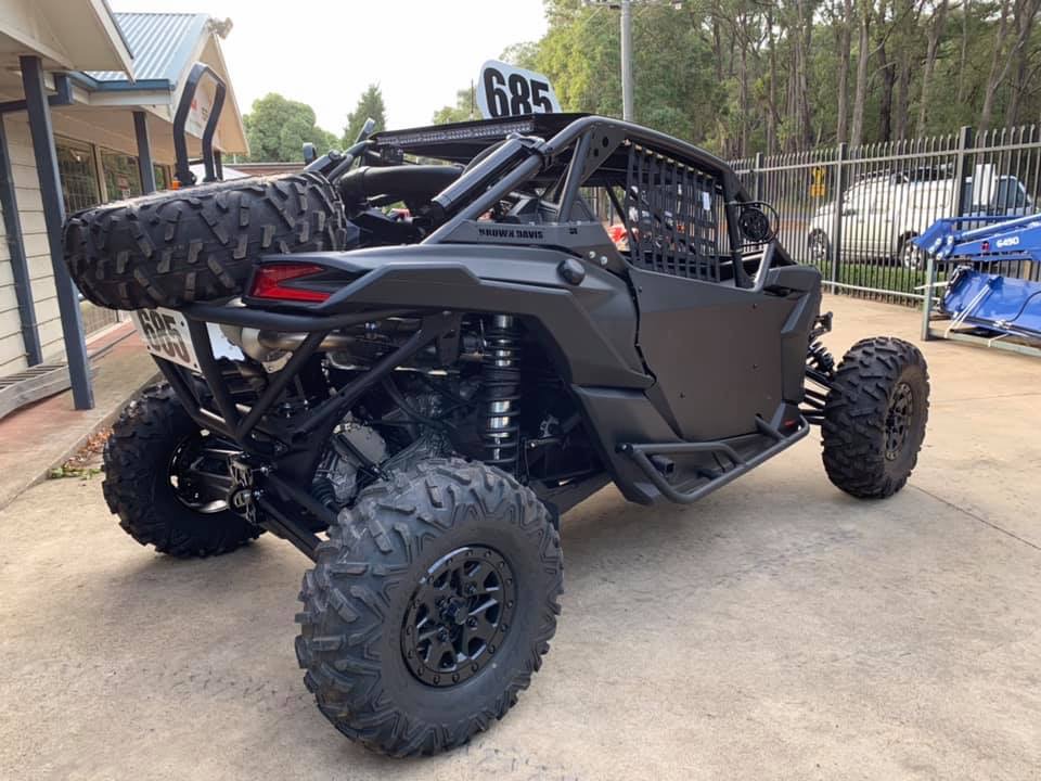 Canam Maverick X3 CAMS Approved Roll Cage Brown Davis Motorsport