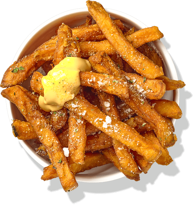 Sweet Potato Fries Roll'd Vietnamese