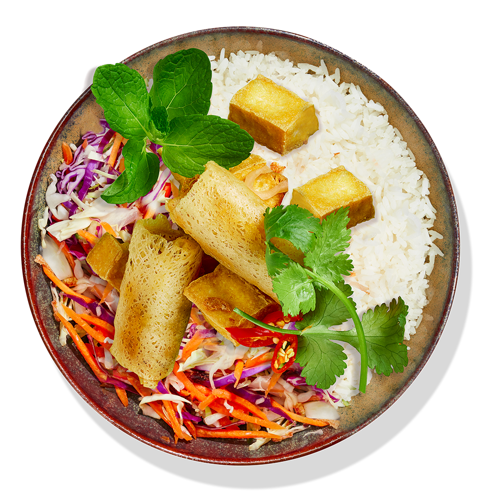 Tofu & Vegetable Spring Rolls Roll'd Vietnamese