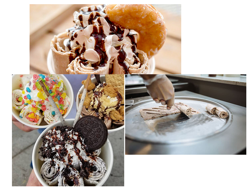 Rolled Ice Cream Factory