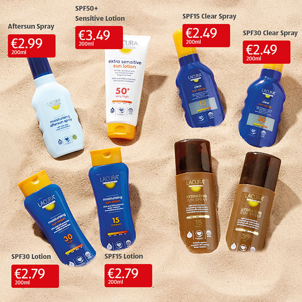 Pick Up Effective, AwardWinning Aldi Suncream From Just €1.69!