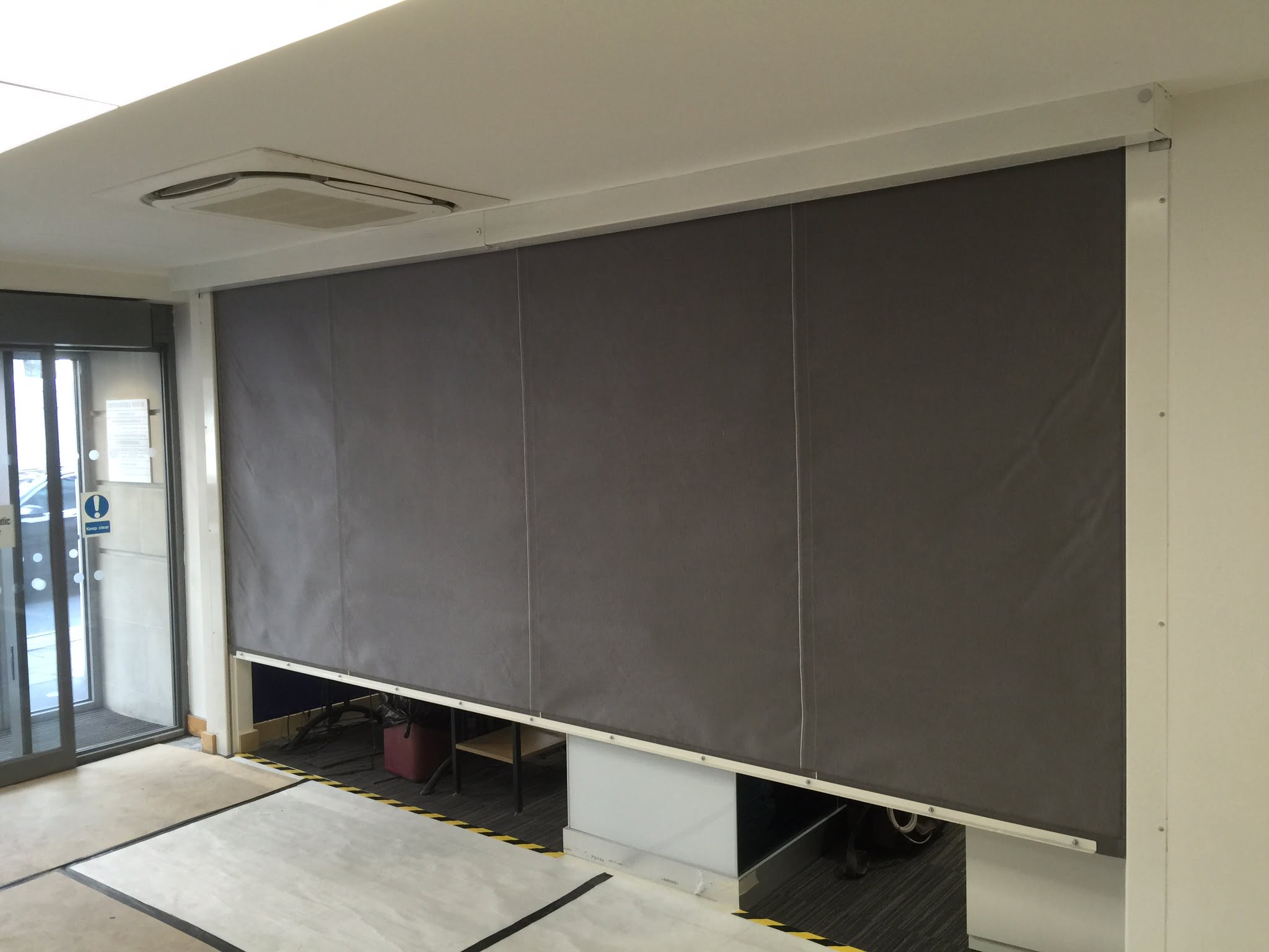 Fire curtains Westwood Security Shutters Ltd. Westwood Security