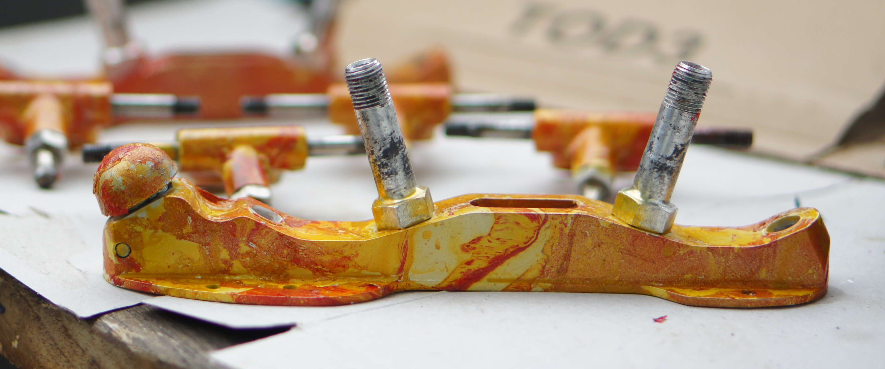 Roller Skate Revival How To Hydro Dip Roller Skate Trucks and Plates