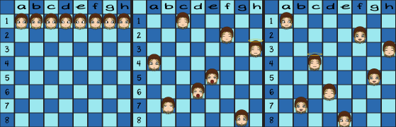 RPG Puzzle Eight Queens Problem