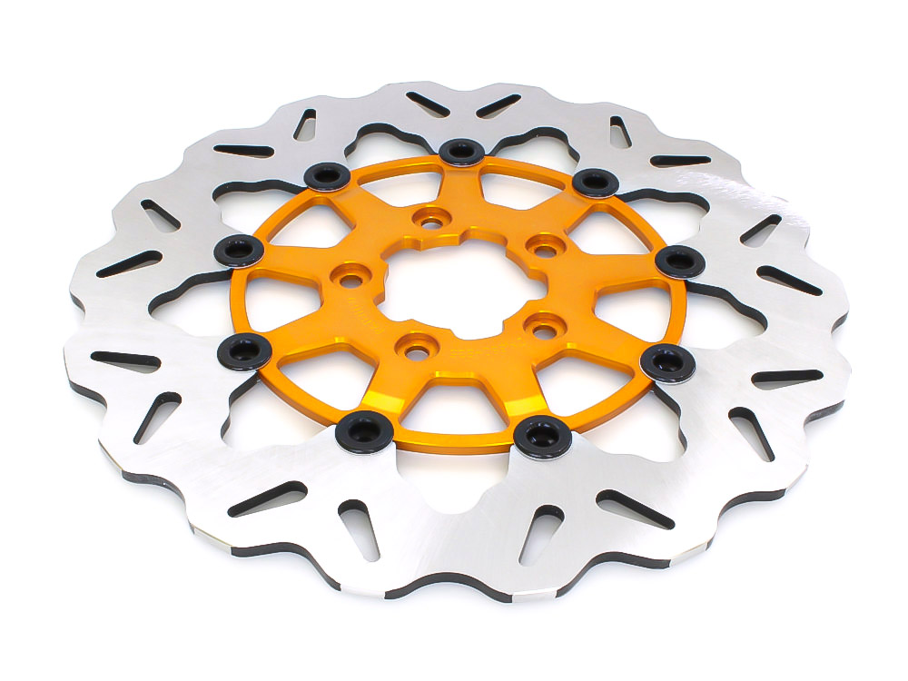 Galfer USA Floating Rotors Now Available With Gold Carriers